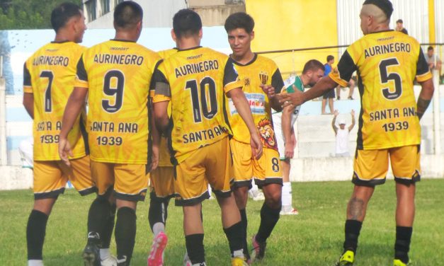 Fútbol Masculino F1: Santa Ana 4 – Ferrocarril 0
