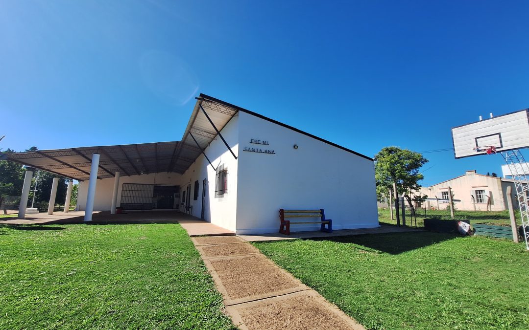 Se abrirán los sobres para la obra de ampliación y refacción de la Escuela Nº 1 «Santa Ana»