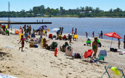 Concordia: prohibieron bañarse en una playa de la ciudad