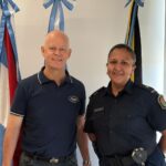 Zanandrea se reunió con la nueva jefa de la comisaria local