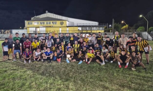 Fútbol masculino: El aurinegro inició la temporada 2026