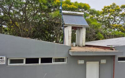 Nuevo sistema de agua caliente en sanitarios del camping