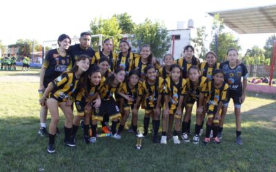 Fútbol Femenino: La Sub 12 se coronó campeona del Mundialito Azulgrana