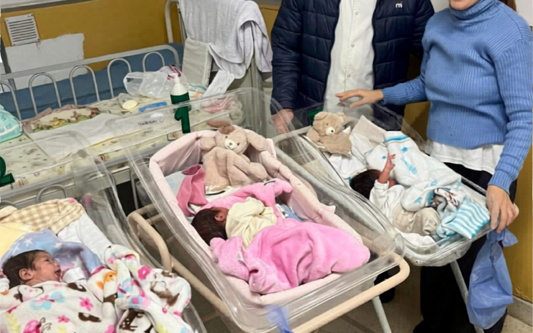 Los trillizos de Feliciano fueron derivados al hospital Santa Rosa de Chajarí
