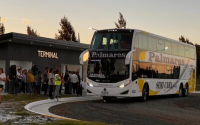 Los Conquistadores inauguró su nueva terminal de omnibus