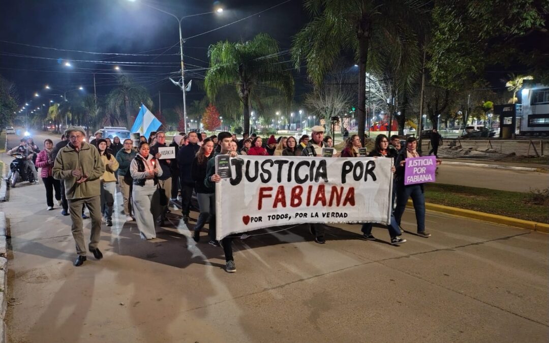 Marcha por el esclarecimiento y pedido de justicia por Fabiana Smitarello