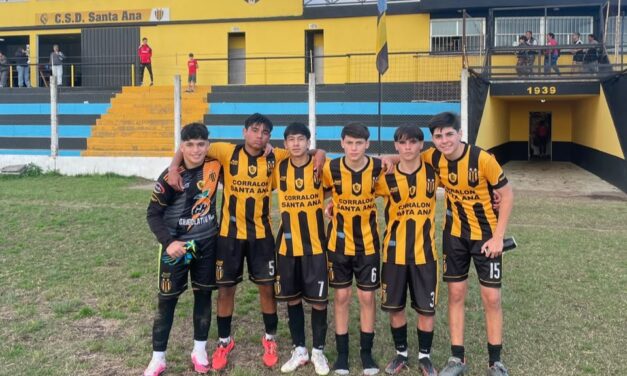 Con buenos resultados se jugó el infanto juvenil en Santa Ana