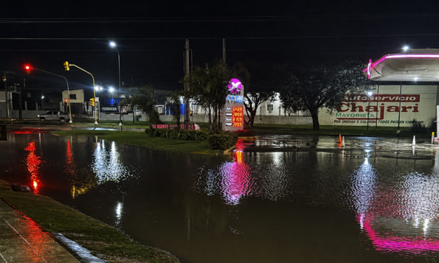 LA LLUVIA ACUMULADA OCASIONÓ PROBLEMAS EN ZONAS DE CHAJARÍ
